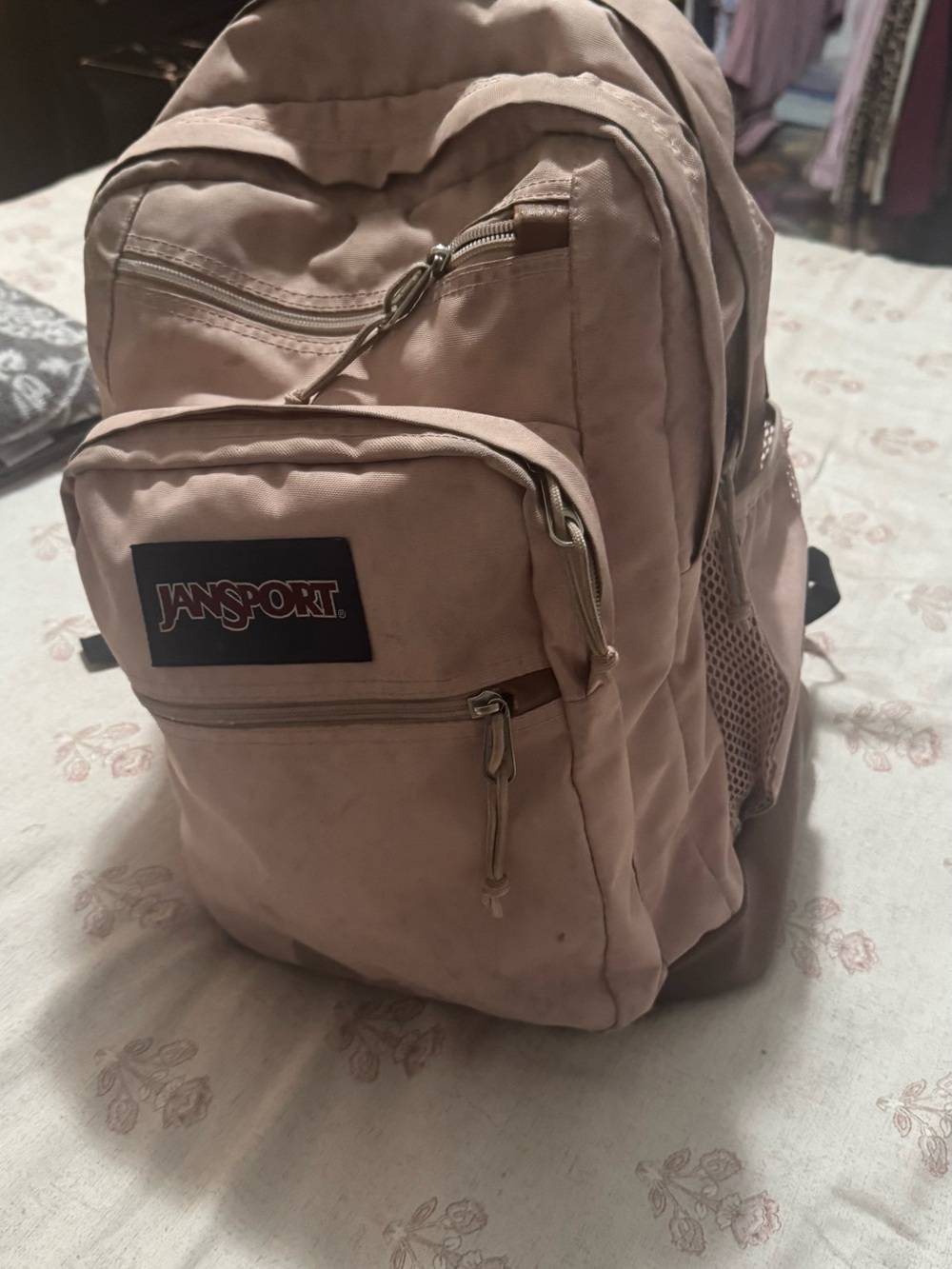 JanSport Pink Backpack - Durable Everyday Bag